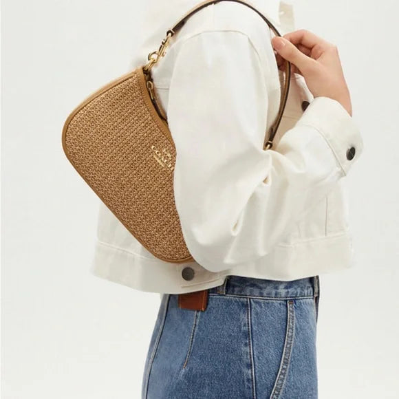 Summer Teri Straw Shoulder Bag